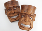 Comedy and tragedy masks Comedy and tragedy masks